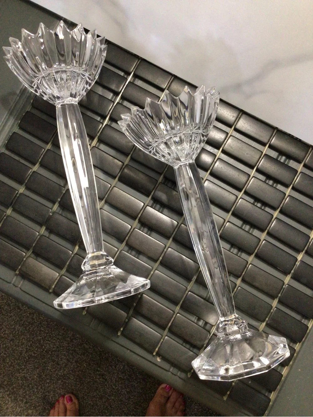 Mikasa pair crystal